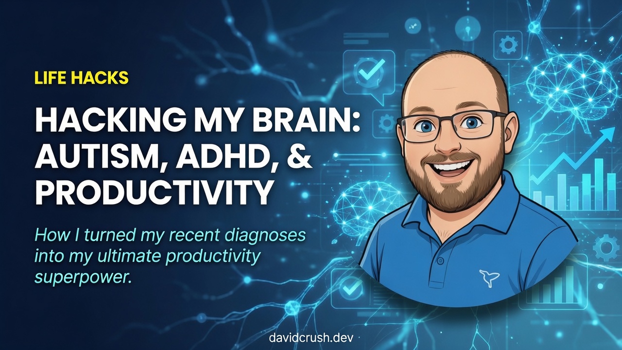 Diagnosis and Hacking My Brain